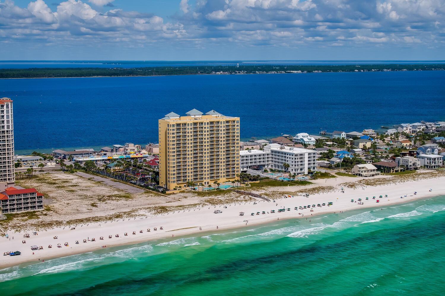 Emerald Isle Gulf Front 2B Condo - 1604 Pensacola Beach Exterior photo